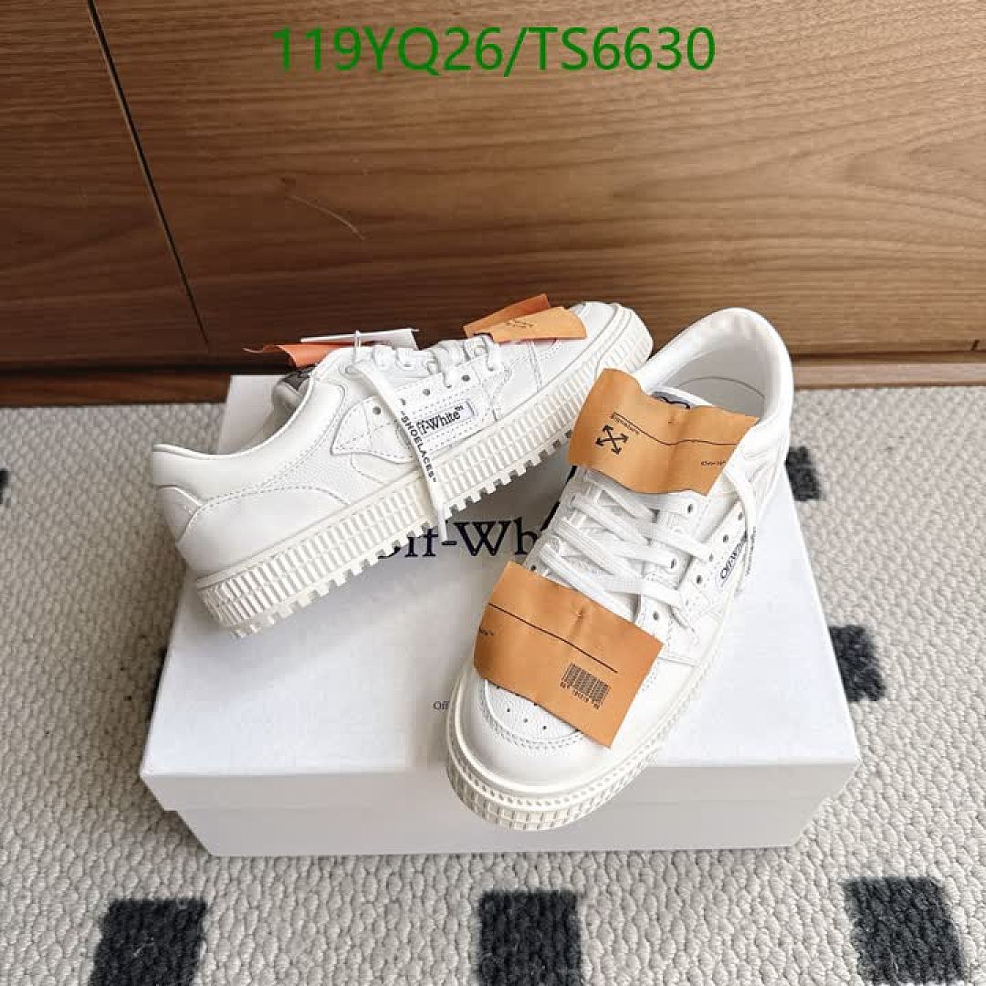 Off-White-Shoes(Men) Code: TS6630 $: 119USD