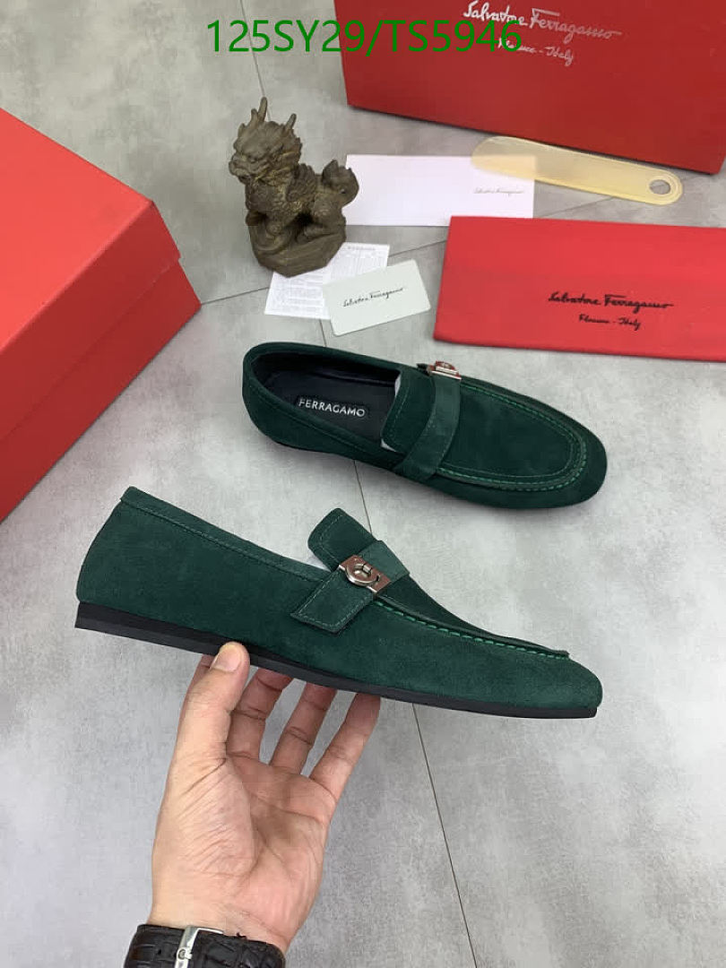 Ferragamo-Shoes(Men) Code: TS5946 $: 125USD