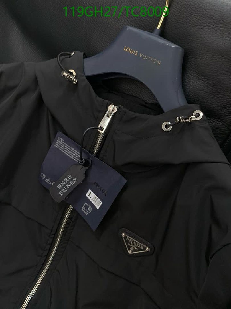 Prada-Clothing Code: TC8009 $: 119USD
