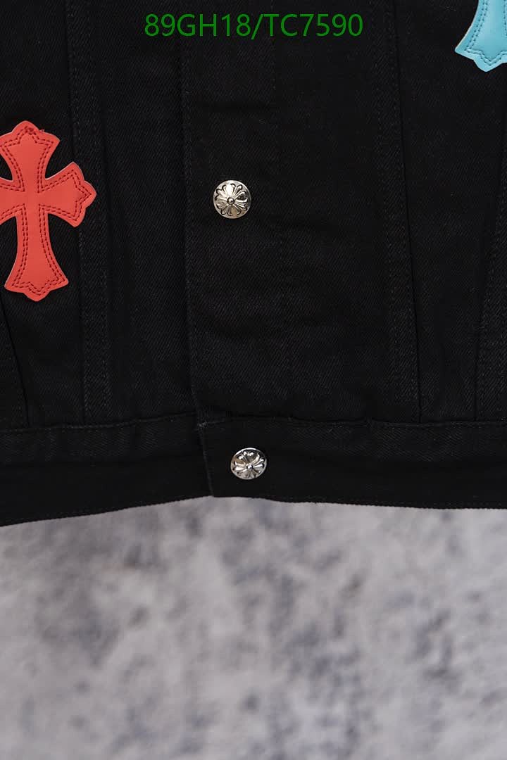 Chrome Hearts-Clothing Code: TC7590 $: 89USD