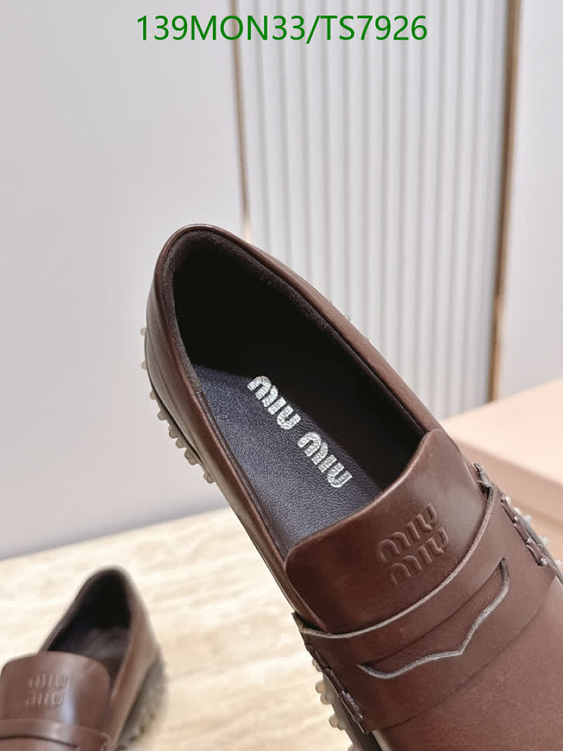 Miu Miu-Shoes(Women) Code: TS7926 $: 139USD