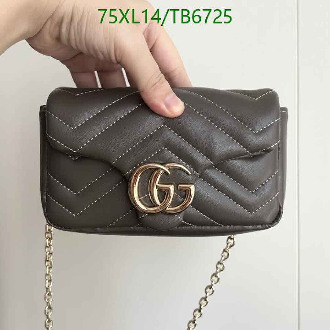 Gucci-Bags(4A) Code: TB6725 $: 75USD