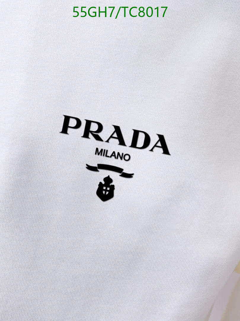 Prada-Clothing Code: TC8017 $: 55USD