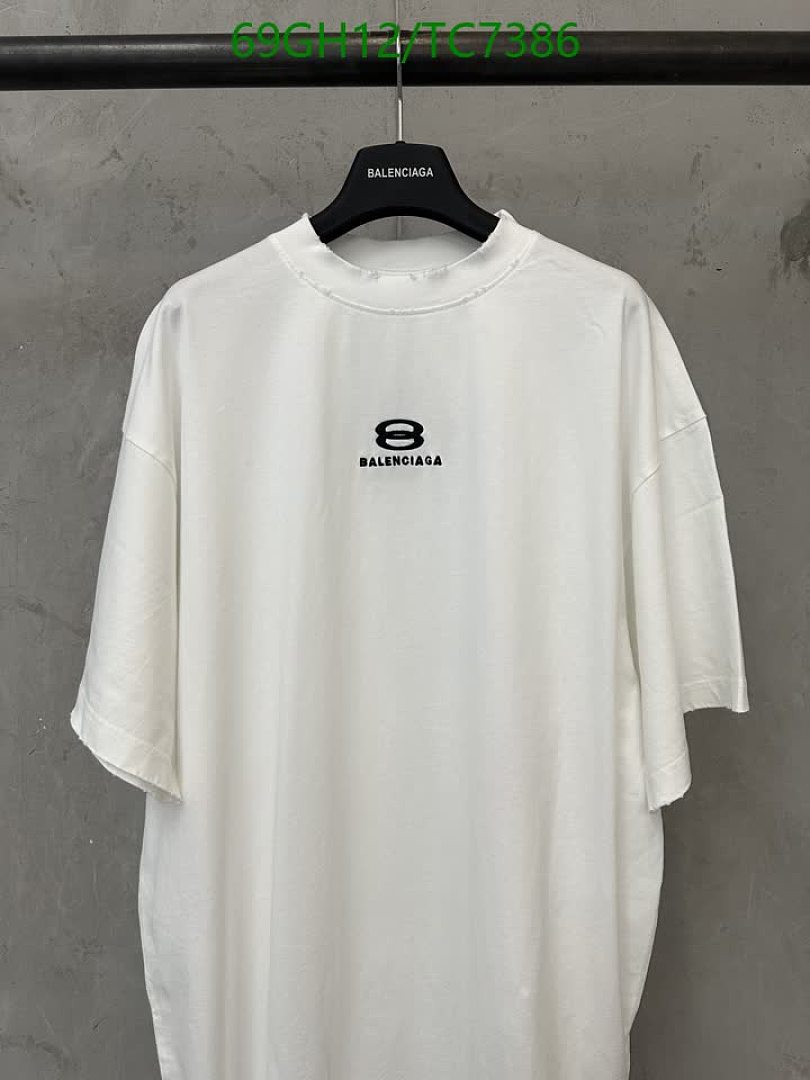 Balenciaga-Clothing Code: TC7386 $: 69USD