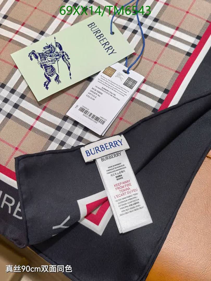 Burberry-Scarves Code: TM6543 $: 69USD