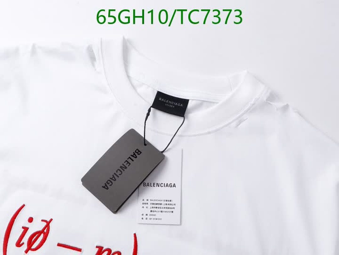 Balenciaga-Clothing Code: TC7373 $: 65USD