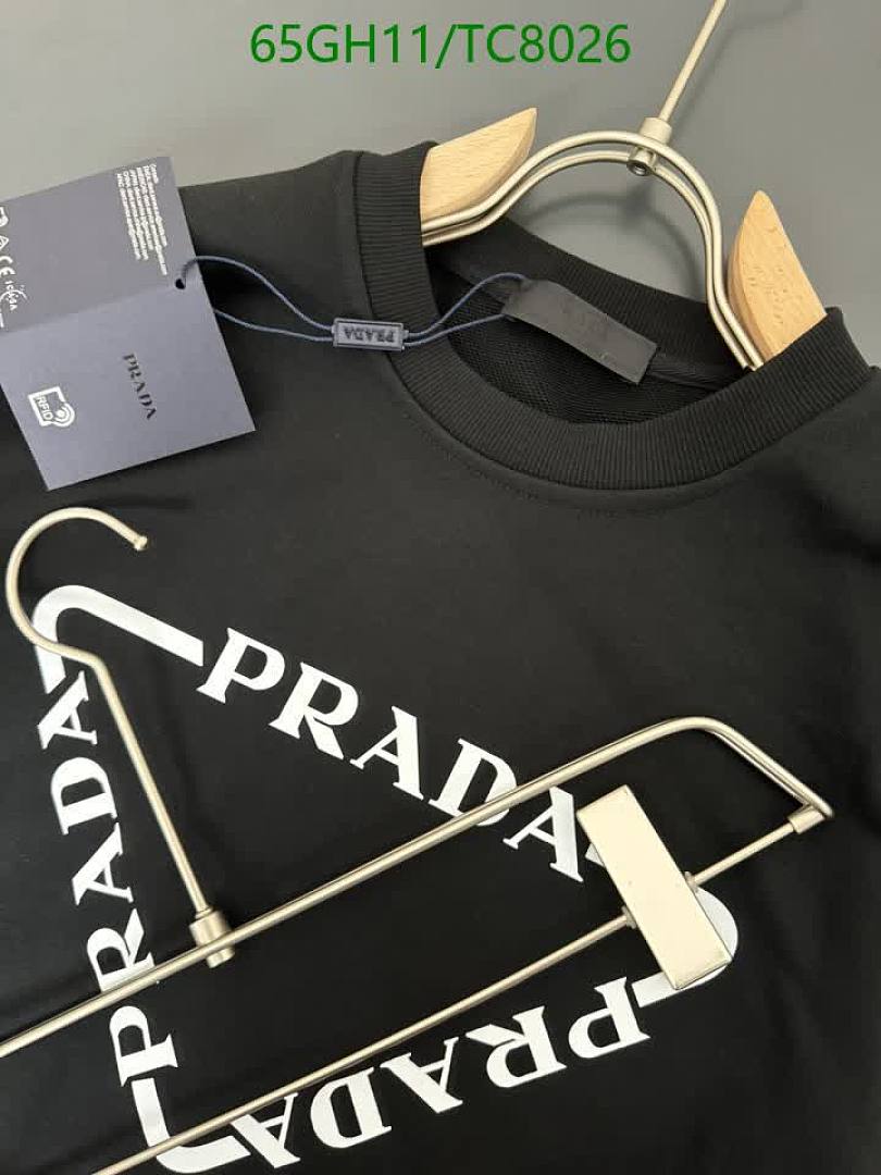 Prada-Clothing Code: TC8026 $: 65USD
