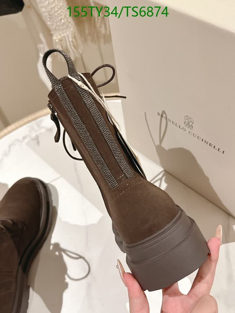 Brunello Cucinelli-Shoes(Women) Code: TS6874 $: 155USD