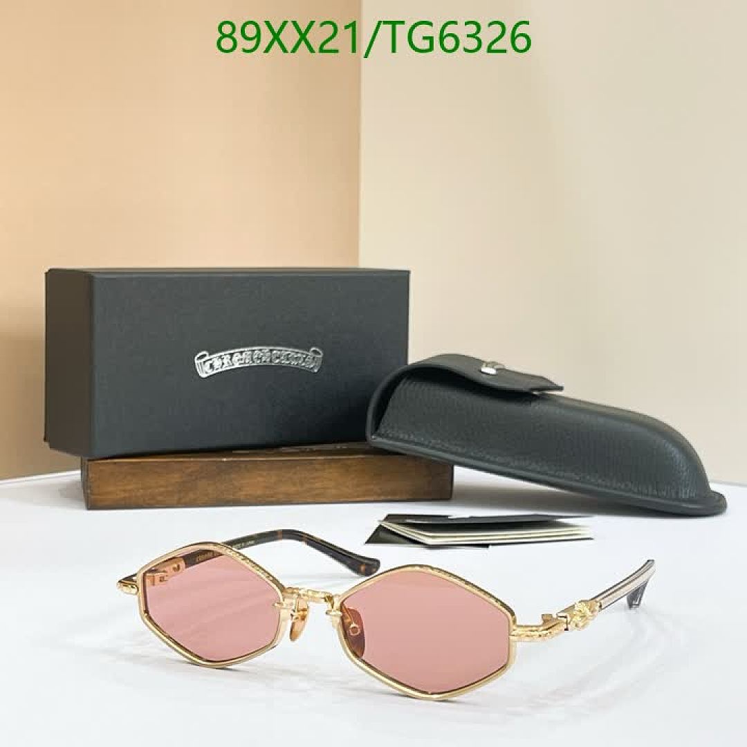 Chrome Hearts-Glasses Code: TG6326 $: 89USD