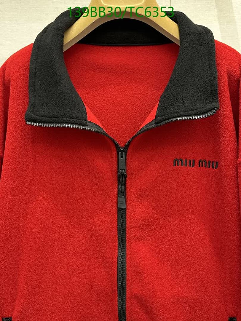 Miu Miu-Clothing Code: TC6353 $: 139USD