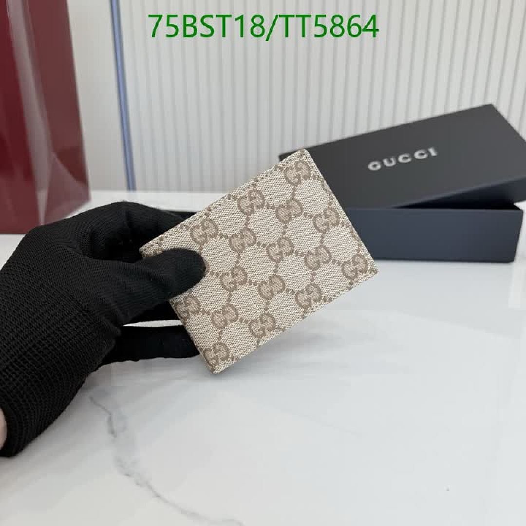 Gucci-Wallets(5A) Code: TT5864 $: 75USD