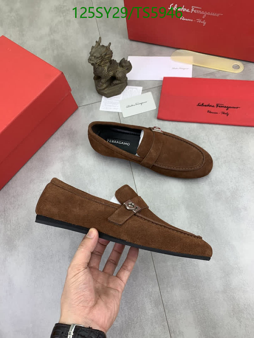 Ferragamo-Shoes(Men) Code: TS5946 $: 125USD