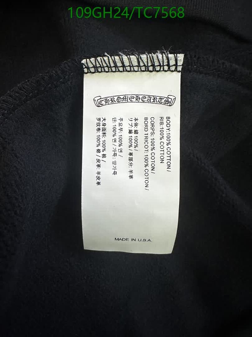 Chrome Hearts-Clothing Code: TC7568 $: 109USD
