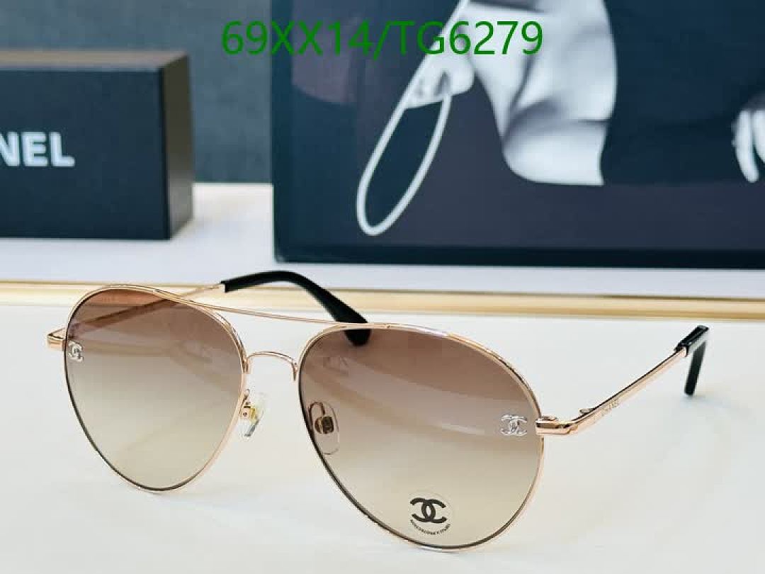 Chanel-Glasses Code: TG6279 $: 69USD