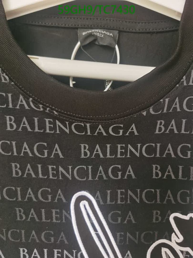 Balenciaga-Clothing Code: TC7430 $: 59USD