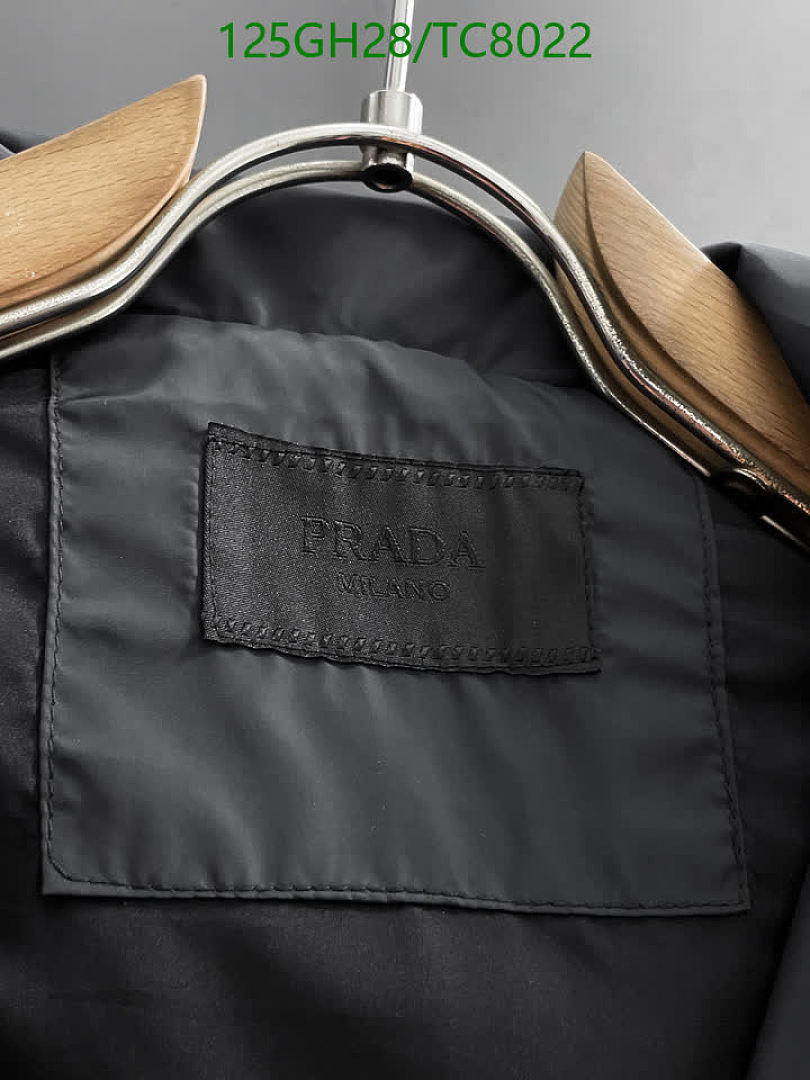 Prada-Clothing Code: TC8022 $: 125USD