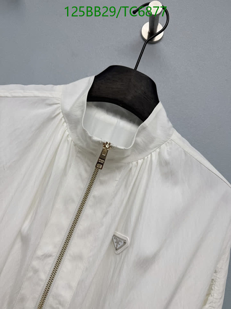 Prada-Clothing Code: TC6877 $: 125USD