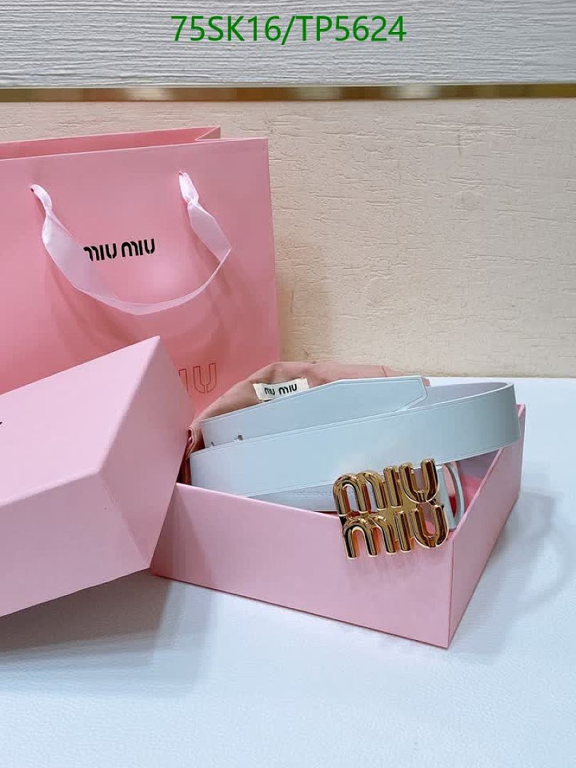 MIU MIU-Belts Code: TP5624 $: 75USD