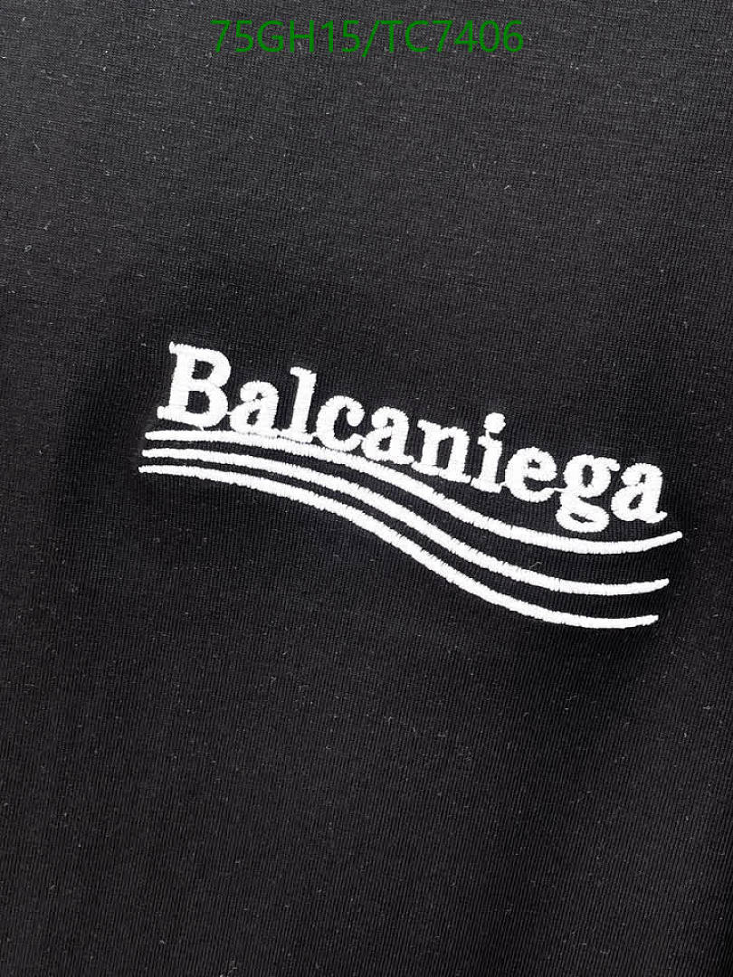 Balenciaga-Clothing Code: TC7406 $: 75USD