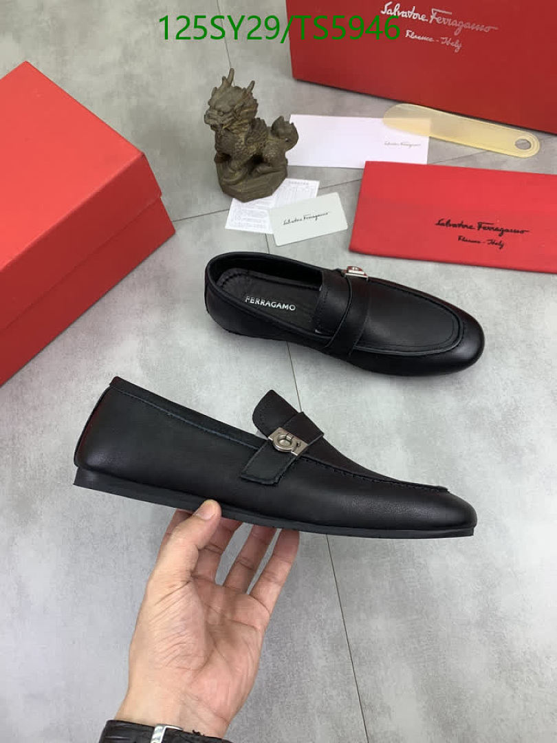 Ferragamo-Shoes(Men) Code: TS5946 $: 125USD