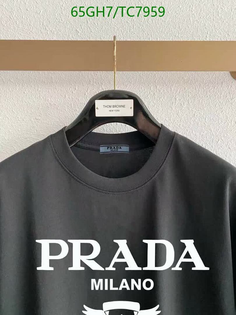 Prada-Clothing Code: TC7959 $: 65USD