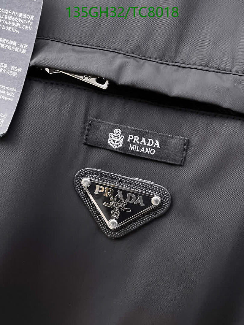 Prada-Clothing Code: TC8018 $: 135USD