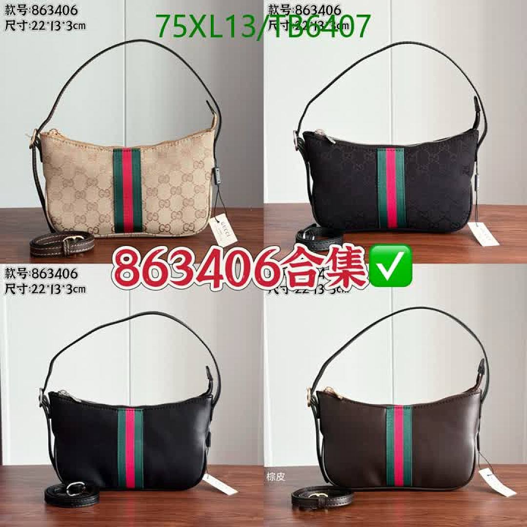 Gucci-Bags(4A) Code: TB6407 $: 75USD
