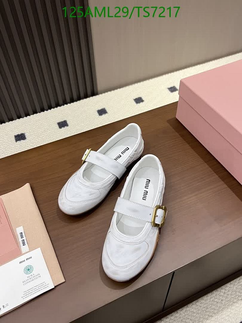 Miu Miu-Shoes(Women) Code: TS7217 $: 125USD