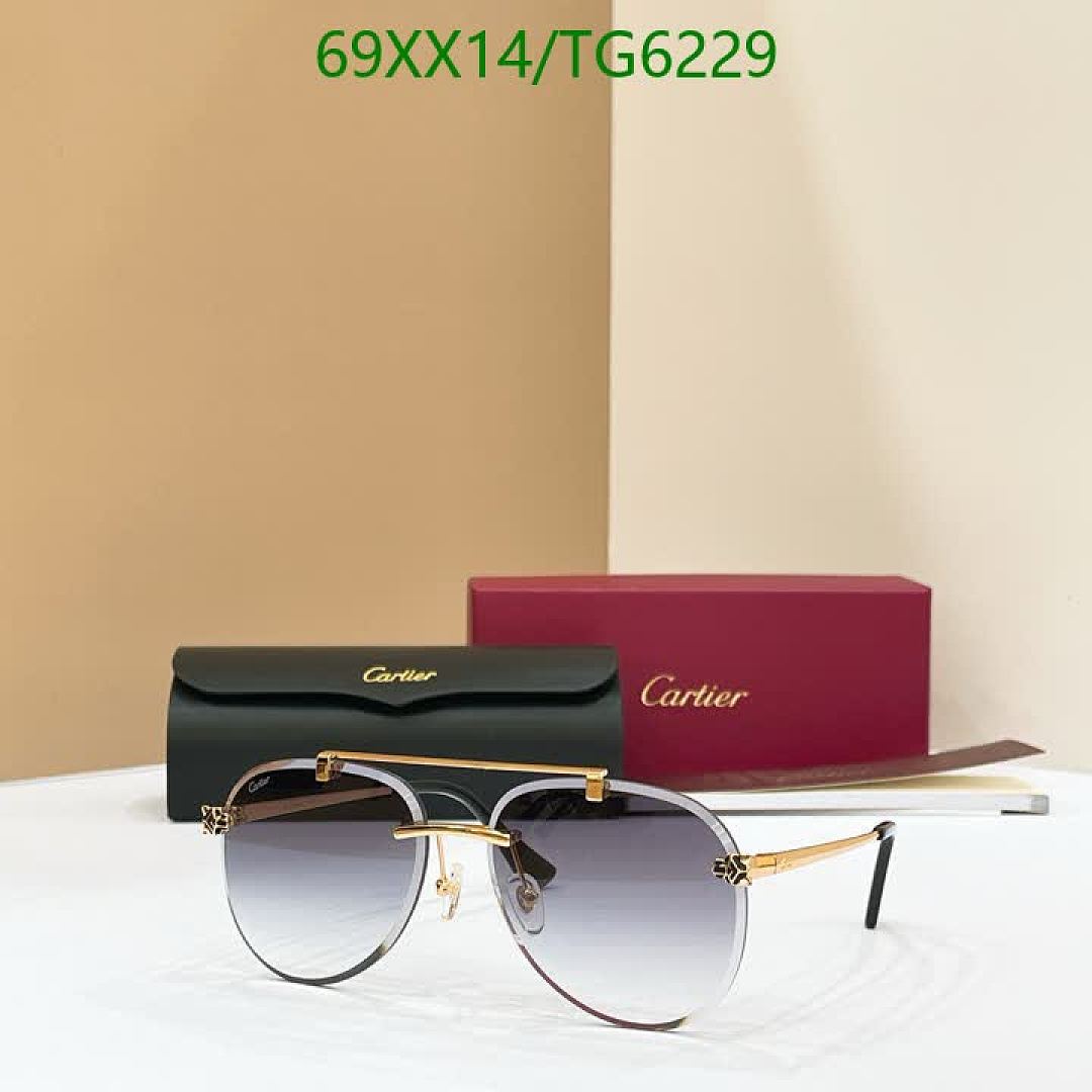 Cartier-Glasses Code: TG6229 $: 69USD