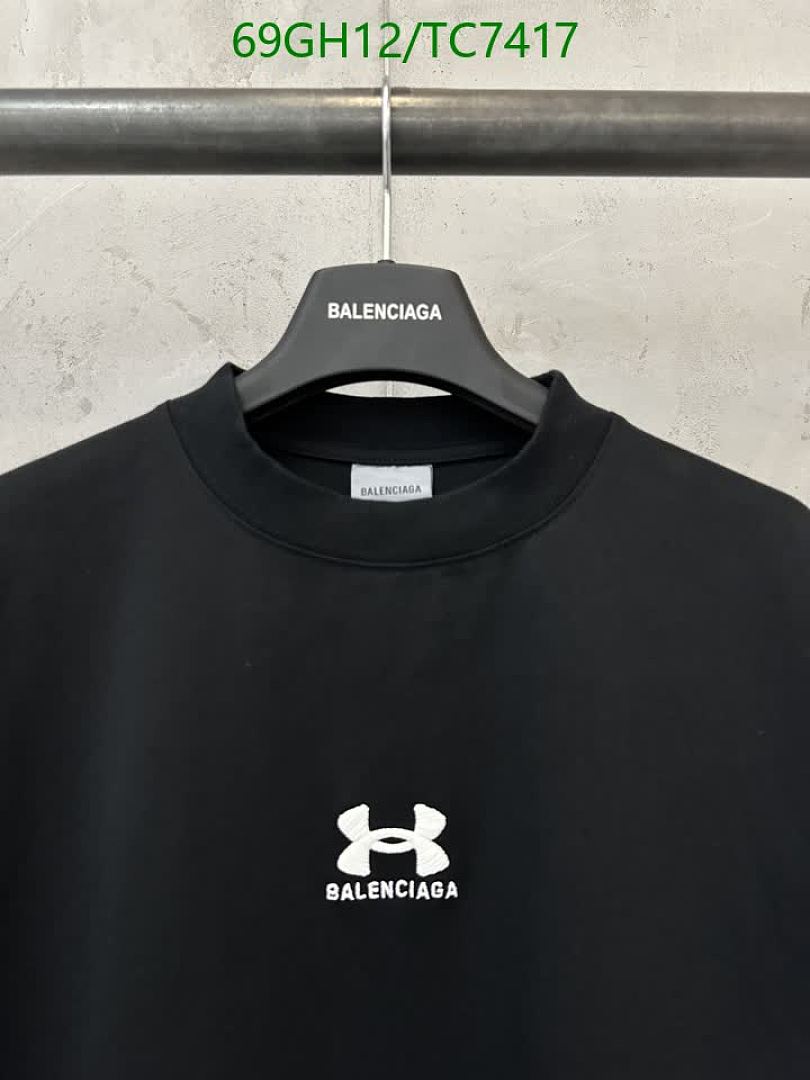 Balenciaga-Clothing Code: TC7417 $: 69USD