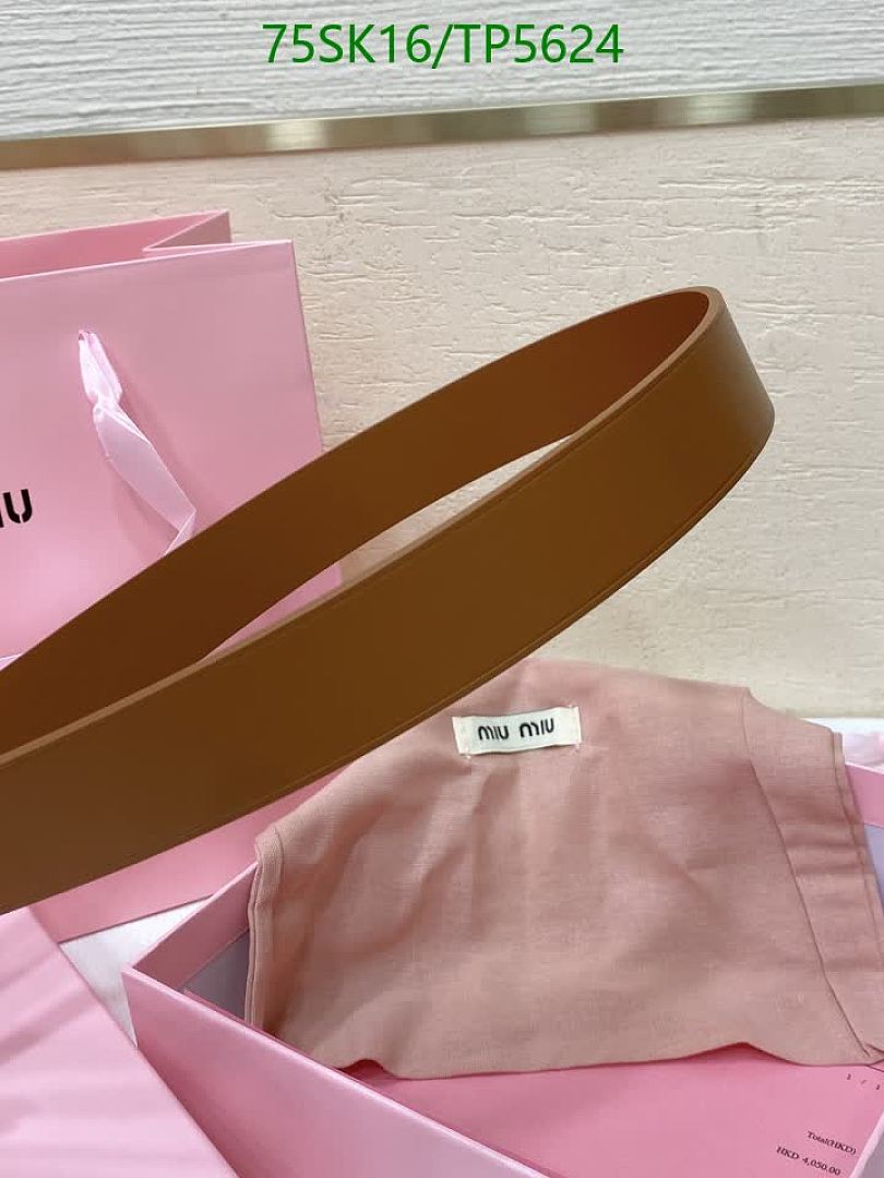 MIU MIU-Belts Code: TP5624 $: 75USD