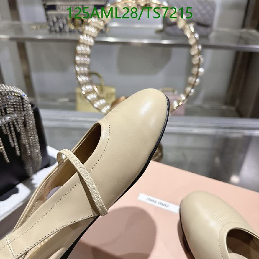 Miu Miu-Shoes(Women) Code: TS7215 $: 125USD