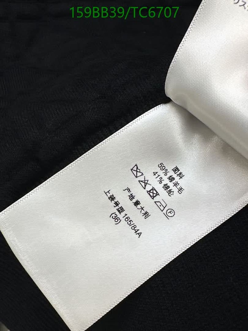 Dior-Clothing Code: TC6707 $: 159USD