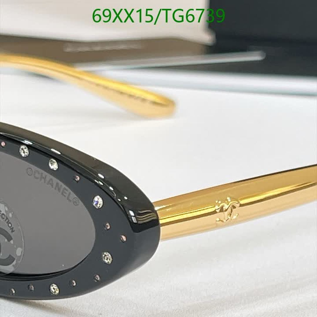 Chanel-Glasses Code: TG6739 $: 69USD