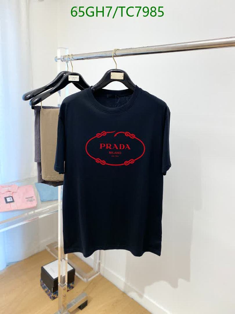 Prada-Clothing Code: TC7985 $: 65USD