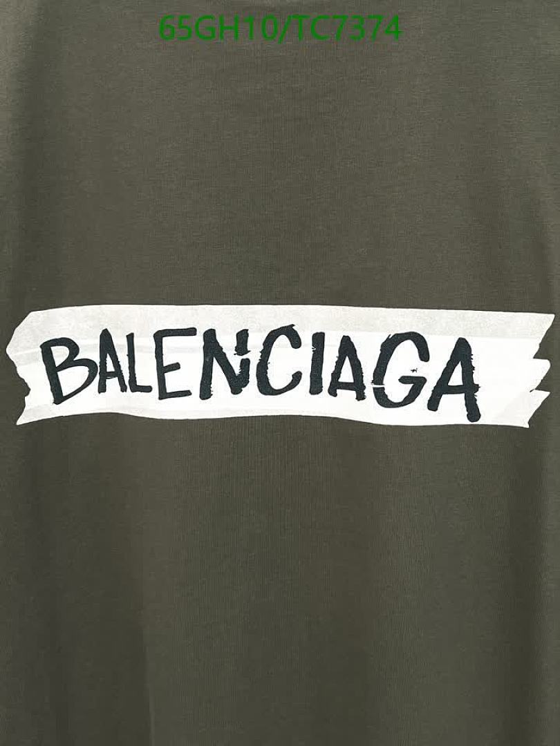 Balenciaga-Clothing Code: TC7374 $: 65USD