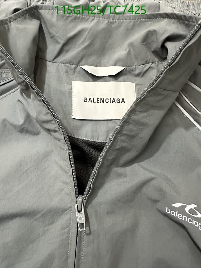 Balenciaga-Clothing Code: TC7425 $: 115USD