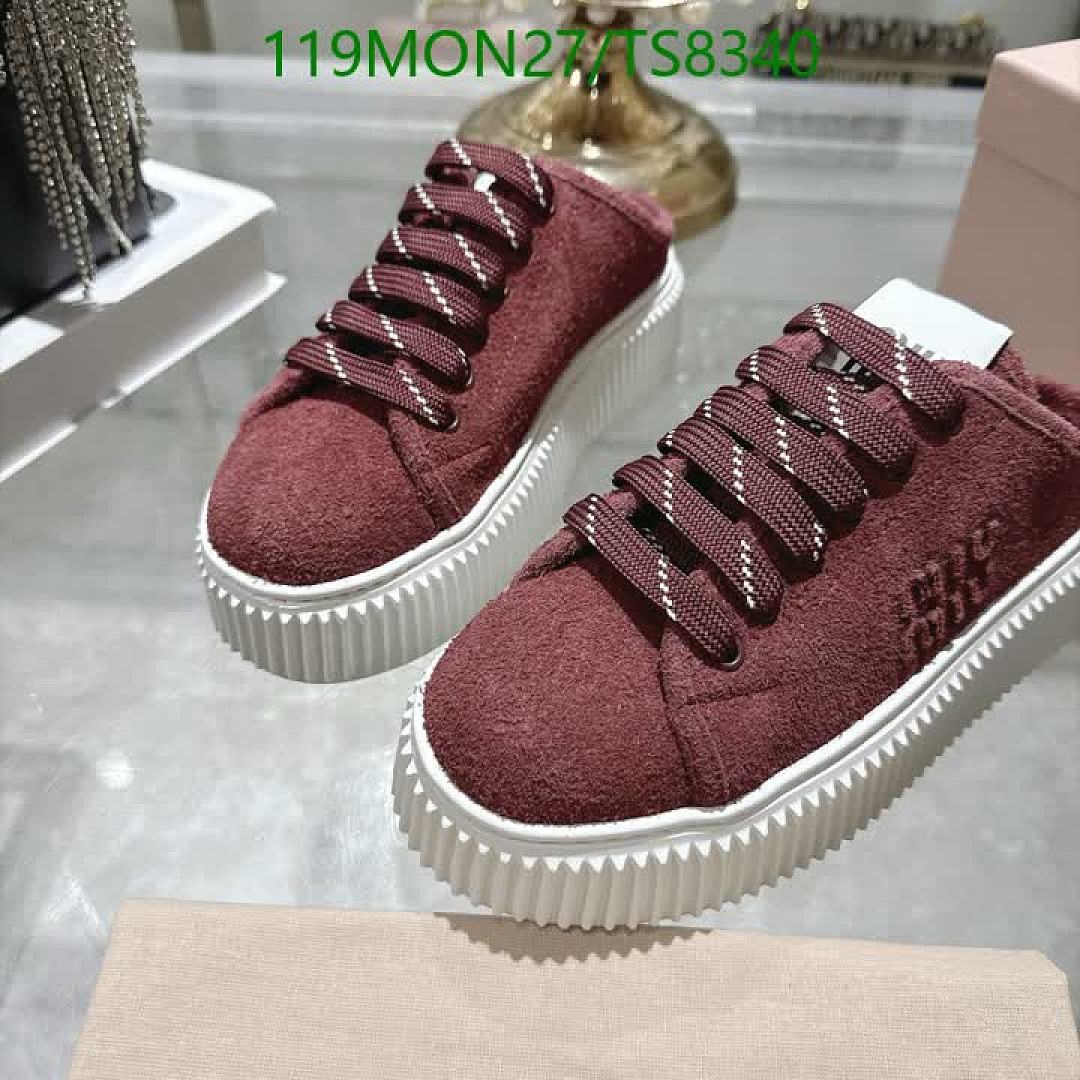 Miu Miu-Shoes(Women) Code: TS8340 $: 119USD