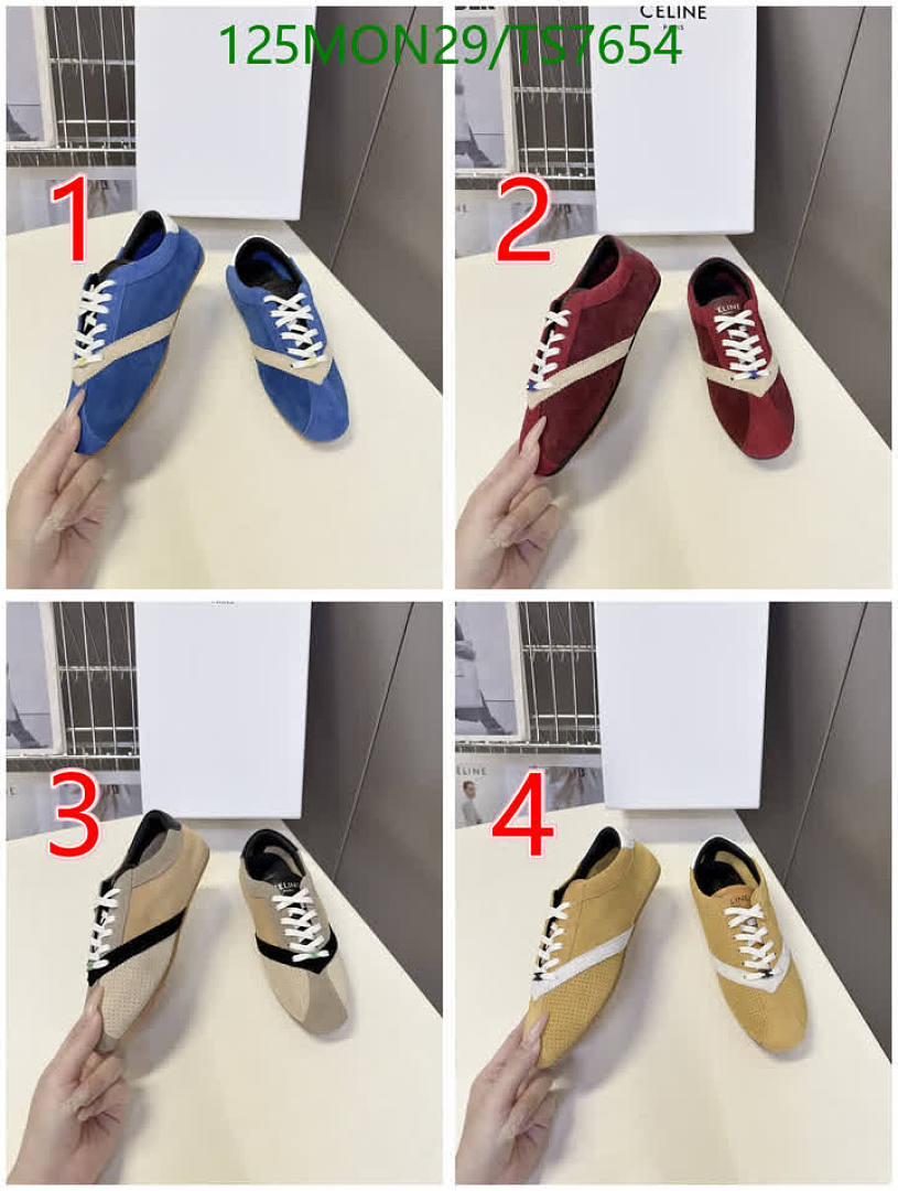 Celine-Shoes(Women) Code: TS7654 $: 125USD