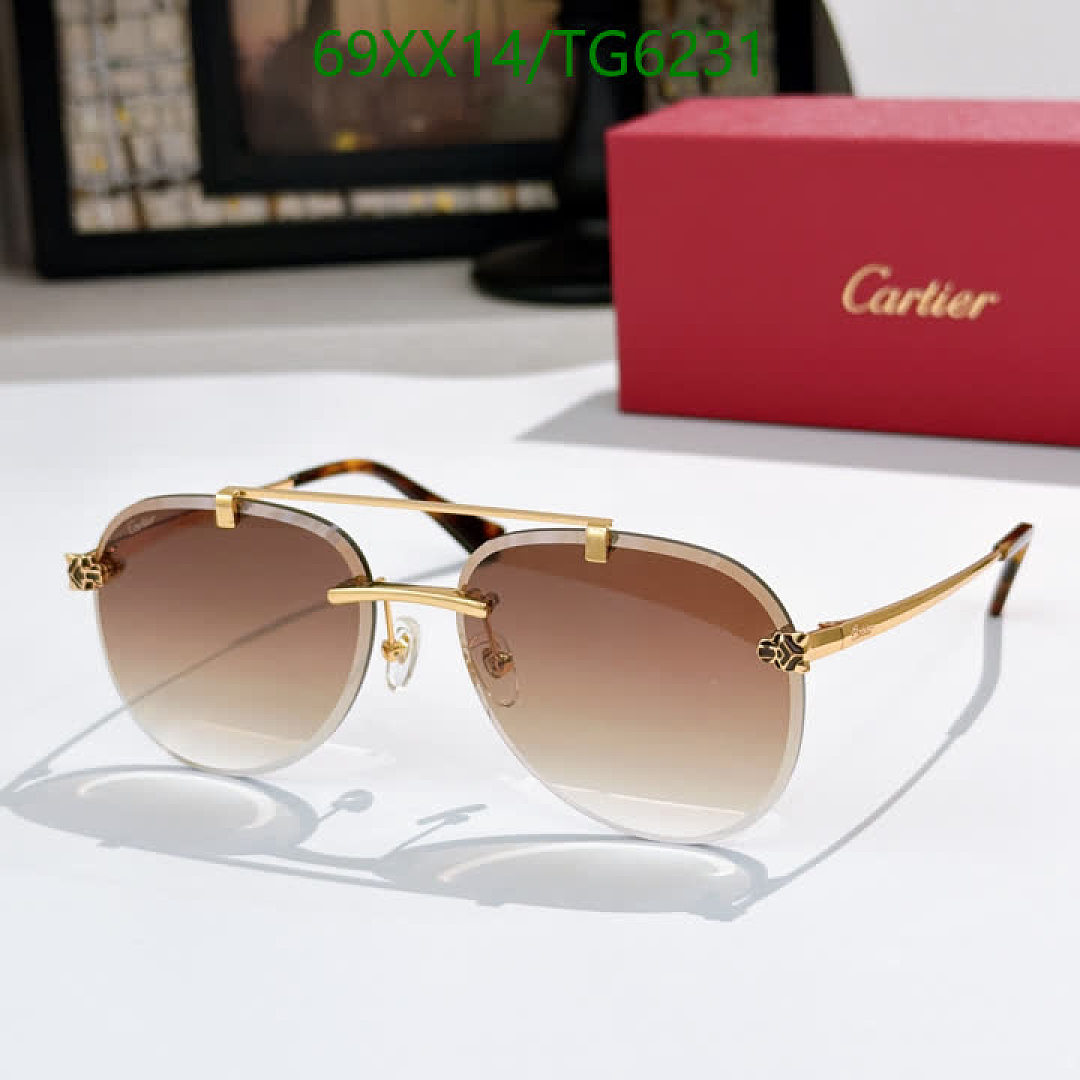 Cartier-Glasses Code: TG6231 $: 69USD