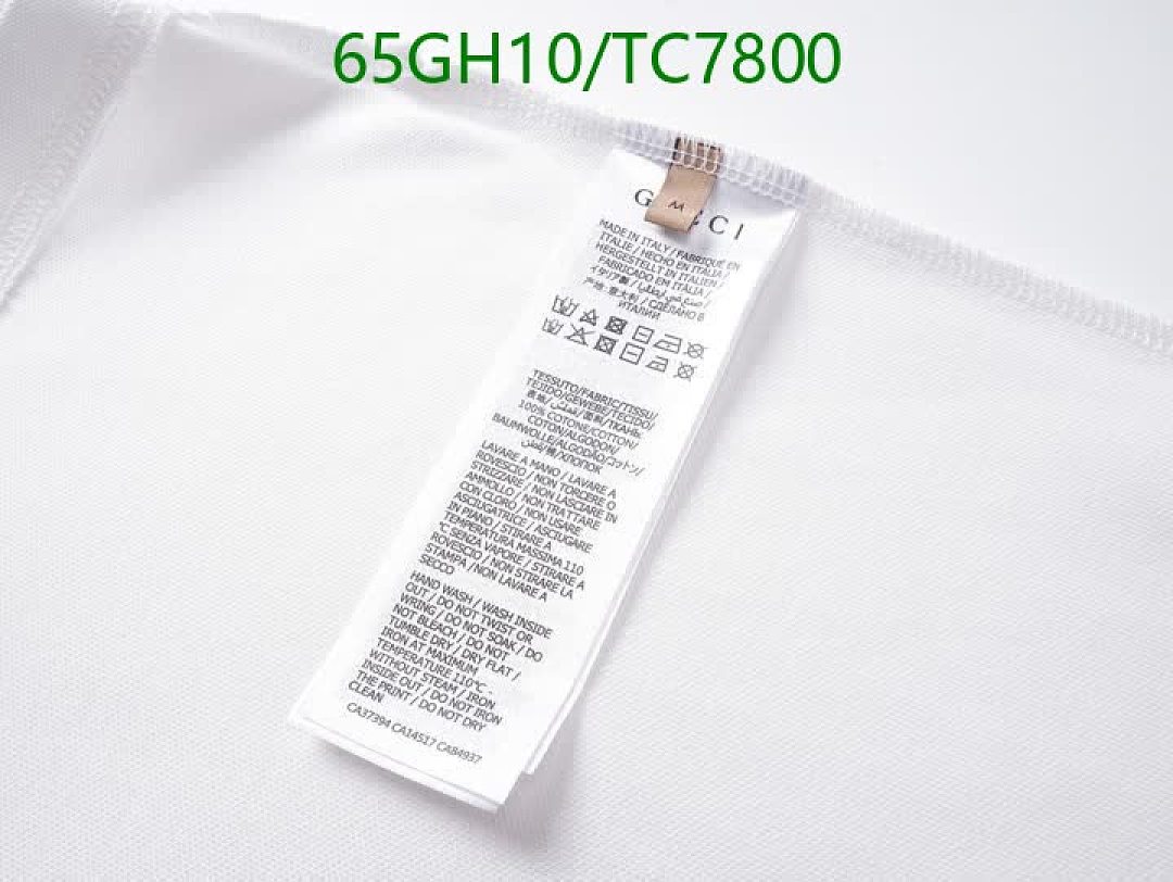 Gucci-Clothing Code: TC7800 $: 65USD