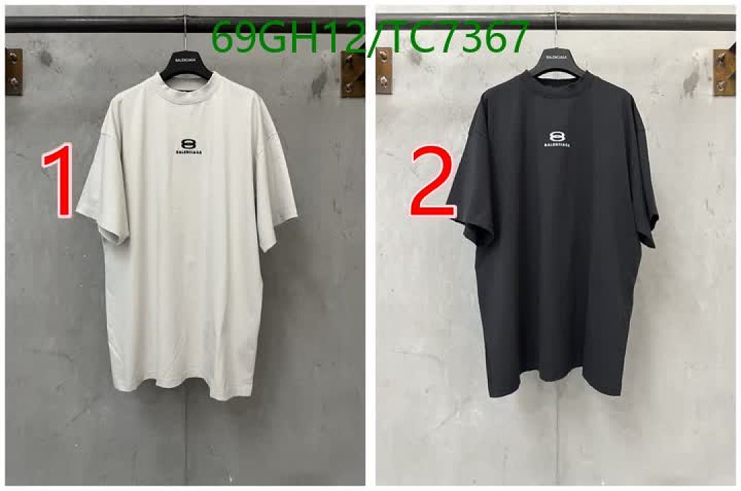 Balenciaga-Clothing Code: TC7367 $: 69USD