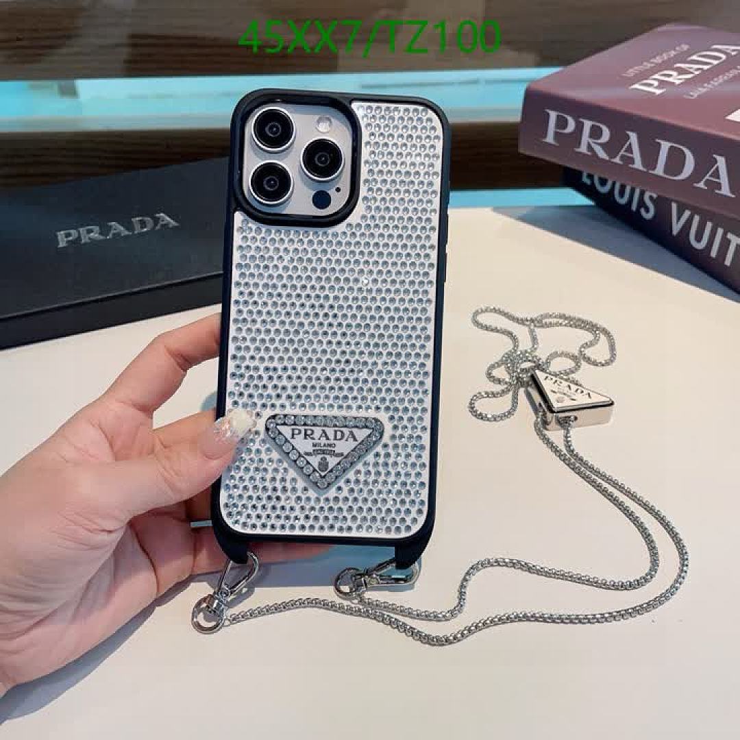 Prada-Phone Cases Code: TZ100 $: 45USD