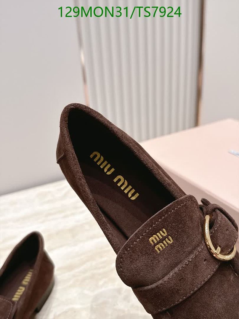 Miu Miu-Shoes(Women) Code: TS7924 $: 129USD