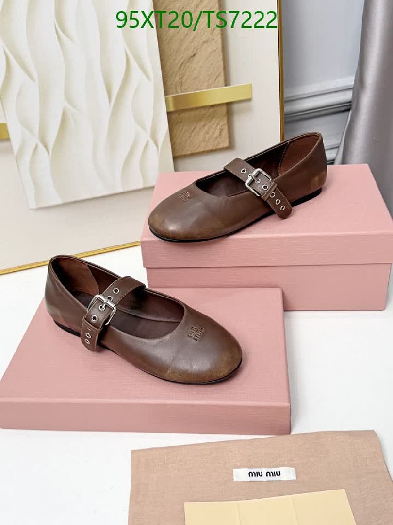 Miu Miu-Shoes(Women) Code: TS7222 $: 95USD