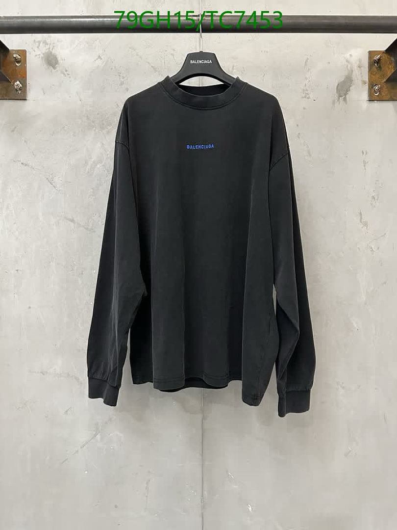 Balenciaga-Clothing Code: TC7453 $: 79USD