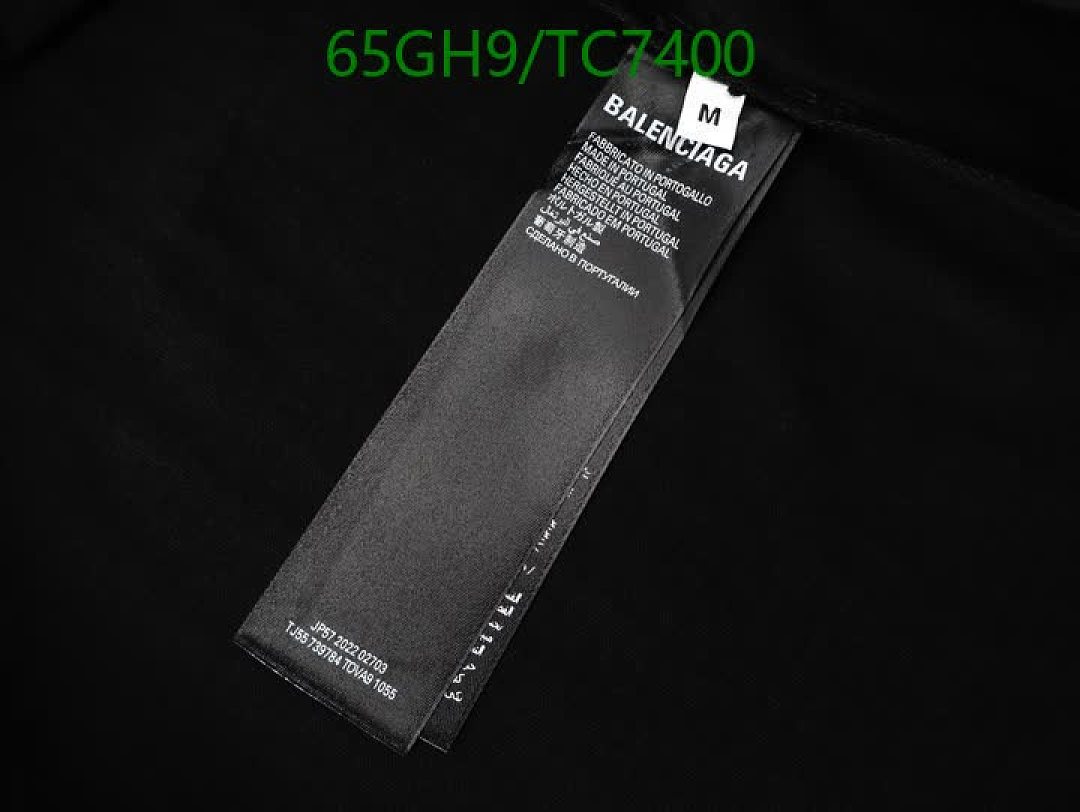 Balenciaga-Clothing Code: TC7400 $: 65USD