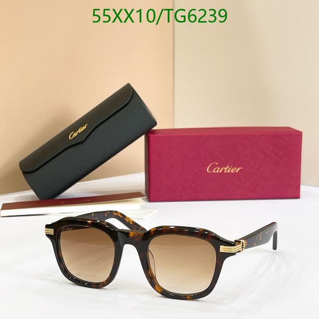 Cartier-Glasses Code: TG6239 $: 55USD