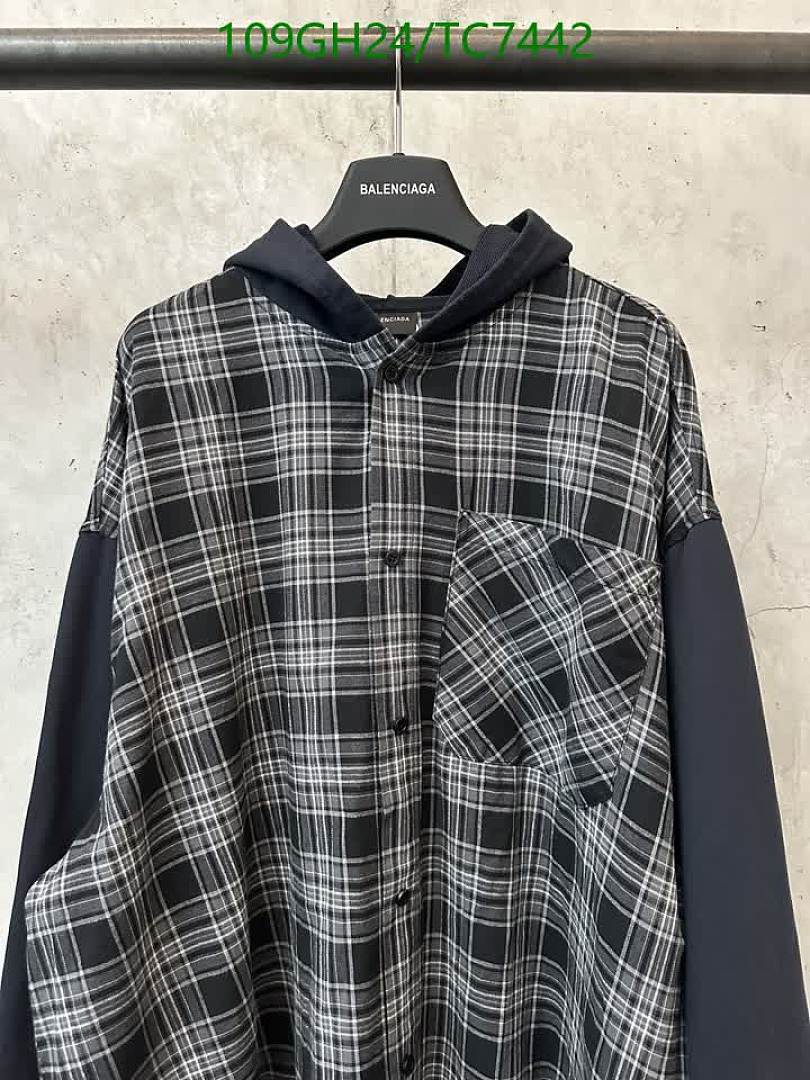 Balenciaga-Clothing Code: TC7442 $: 109USD