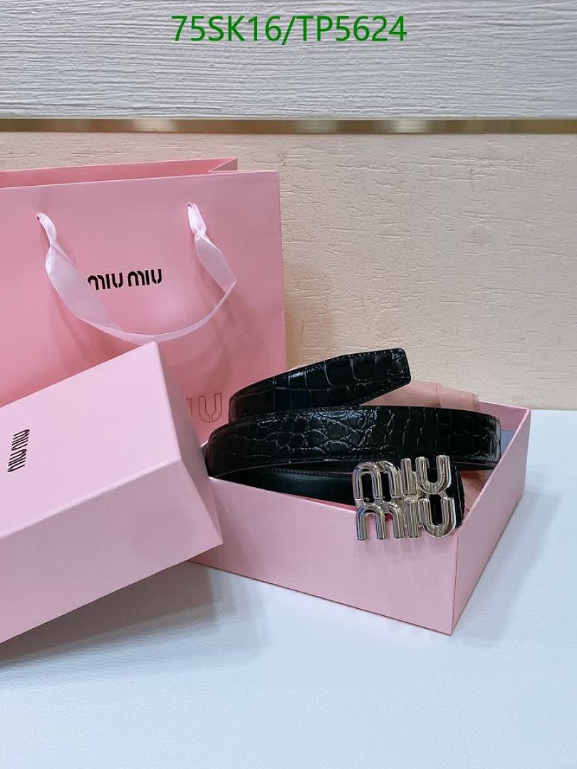 MIU MIU-Belts Code: TP5624 $: 75USD